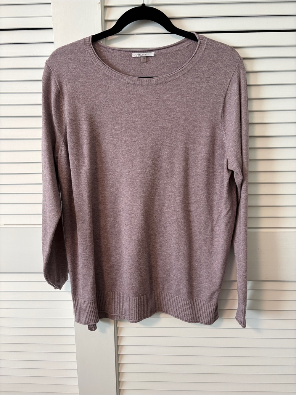 Vila Milano Dusty Mauve Crewneck sweater